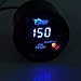 HOTSYSTEM Universal Oil Temperature Gauge Temp Meter Blue Digital LED DC12V 2inches 52mm for Car Automotive(Celsius)