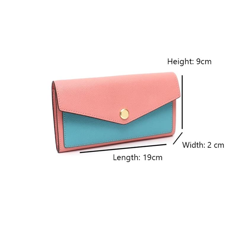 Colorful Long Wallet Women Flap Phone Coin Purse Portable Cards Bag Pouch Clutch(E)2