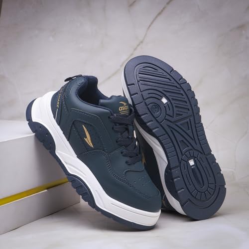 Image of ASIAN Nancy-05 Sneakers for Women | Trendy Lightweight Casual Shoes with Cushioned Comfort, Non-Slip Grip Sole & Stylish Everyday Wear for Walking, College & Outings