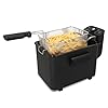 Brabantia BBEK1130BK Friteuse - Friteuse - 4 litres - 2200 W - Acier inoxydable - Noir