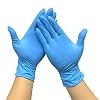 Tagge 100 STKS Synthetische nitrilhandschoenen,Nitril Huishoudelijke Slijtvaste Handschoenen, Latex-vrije poedervrije…
