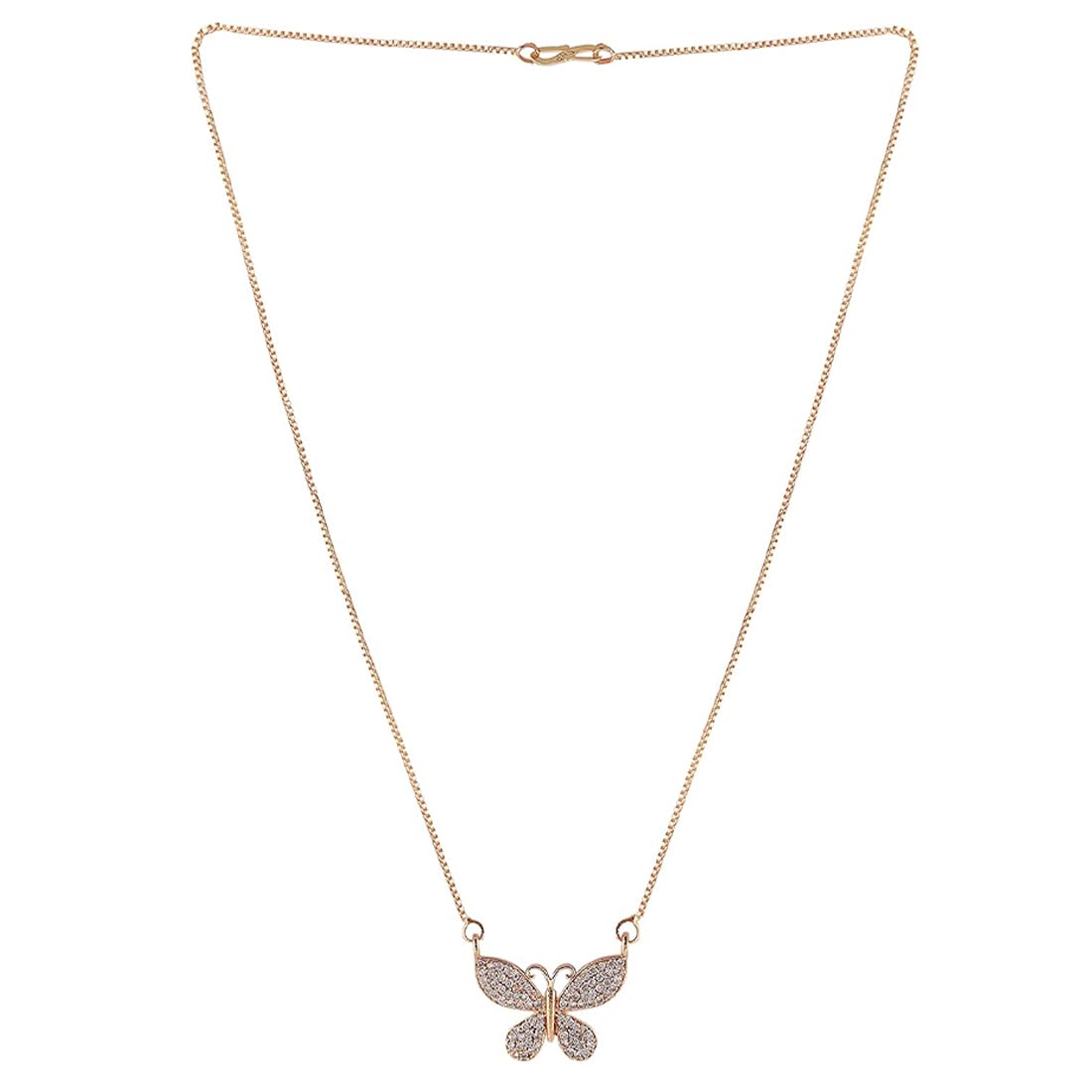 Swan and Butterfly Pendant Combo for Girls and Women