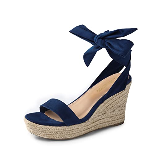 Image of DREAM PAIRS Women's Espadrille Wedge Sandals
