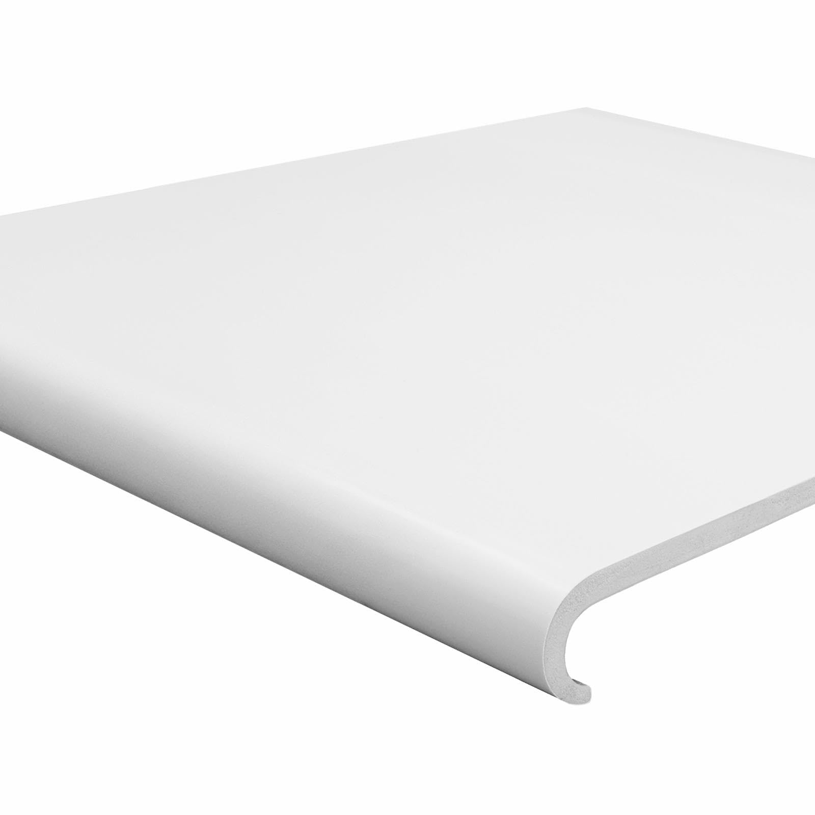 Bullnose Window Board Capping Cover (1.25m) - White, 405mm