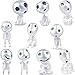 Elfes D'arbres Figurines Elfes Des Arbres Princesse Mononoke 10 PC Statue Fantômes De Jardin Lumineux Arbre Elfes En RéSine Décoration De Paysage Micro Maison Accessoires Jardinage Extérieur