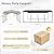 VEIKOU 12' x 20' Carport, Upgraded Car Port with Heavy Duty Steel Roof, Metal Carport Kit for Auto, Cars, Grey