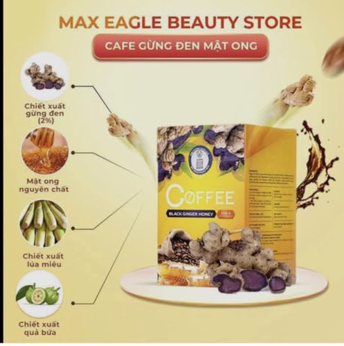 Black Ginger Honey Coffee 224g, Instant Slimming Blend image 5