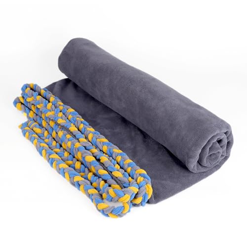 UVCZFUNM Integrated Dashboard Waterproof Pad Drying Cover Car Microfiber Rope Water Absorption Cleaning Rope Vinyl Protection Tool(Integrated pad)