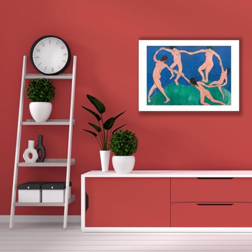 Matisse Dance I affiche mate moyenne pour masquer un mur vide - 4