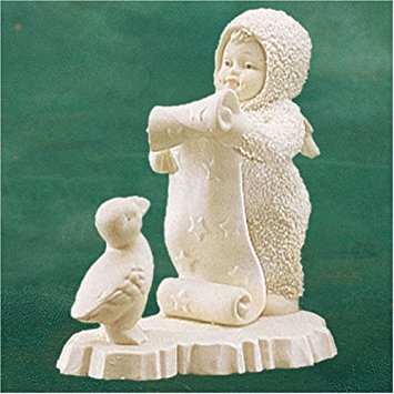 Department 56 are You on My Liste statuette decorative pour votre village de noel de table