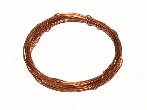 One Stop DIY 10 x ROLLS OF PICTURE WIRE COPPER PLATED 0.6MM 3 METRE NEW