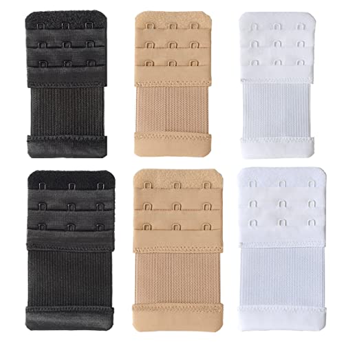 Image of SAMGU Women's Bra Extenders 2 Hook /3 Hook /4 Hook /5 Hook /6 Hook Soft Stretchy
