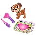 Doc McStuffins Toy Hospital Care Cart, Lights and Sounds Doctor Pretend Play Set, Includes Findo Dog Figure, Kids Toys for Ages 3 Up by Just Play