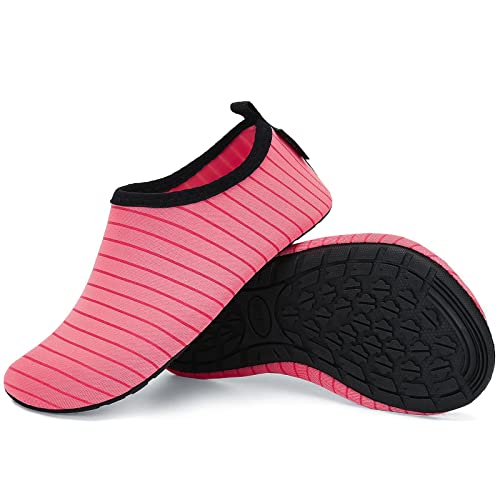 SAGUARO Unisex tofflor lätta andningsbara tofflor storlek 36–47, - ROSA - 46/47 EU