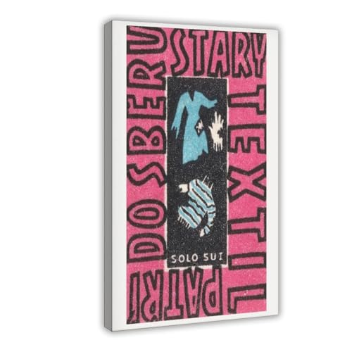 SWDXA Donate Old Clothes! - Aesthetic Vintage Canvas Poster Wall Art Prints Room Aesthetic Murals Bedroom And Living Decorations 12' L X 18' W