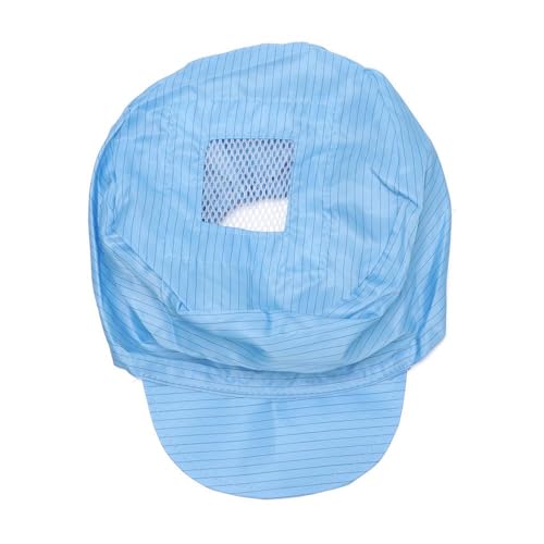iuniq Boné antiestático de língua de pato ajustável azul respirável durável 5 peças Dacron adulto, A