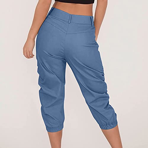ORANDESIGNE Donna Pantaloncini Cargo Estivi