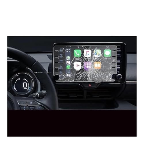 Verre trempé HiLux 2020-2021 film protection GPS auto 8 pouces