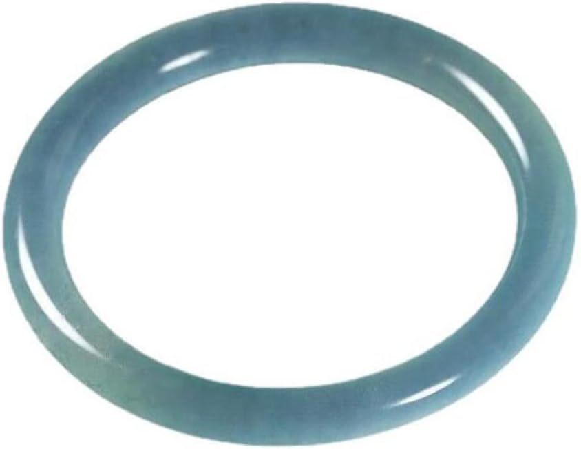 Natural Jade Bangles, Ladies Light Green Jade Color Jade Bangle Bracelet, for Family, for Friends, for Ladies, with Jewellery Box, 54-64mm,Jade-56mm,Jade-60mm