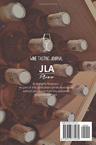 Wine Tasting Journal: A Notebook To Record Your Next Wine Tasting: Notebook, Diary, 120 pages, 6" x 9", Wine Rack - Image 2