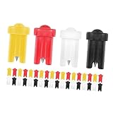 MUSISALY まつげ接着剤ボトルノズル針 40個 まつげエクステンション接着剤用 交換可能なボトルピン アンチブロッキングツール サロンや家庭用になアクセサリー