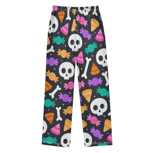 Skull Candy Boys Pants Boys Athletic Pants Long Pant for Boywith Pockets Wide-Leg Size 6-14Y2