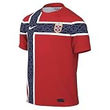 NIKE Norwegen 2026 Heimspiel Replika-Fußballtrikot Mit Dri-Fit-Technologie Für Herren, Chile Red/Chile Red/White, IB5316-673, 2XL