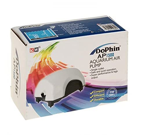 Dophin Aquarium Air Pump AP1500 Aquarium 600cc/min Single Outlet Air Pump Air (B093CPSXSS) Amazon Price History, Amazon Price Tracker