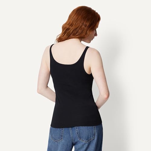 Image of Amazon Essentials Women's Slim-Fit Thin Strap Tank Top, Pack of 2