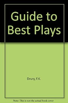 Hardcover Drury's Guide to best plays, Book