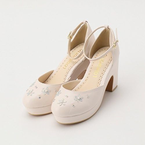 Amazon ロディスポット 夢見るキラリフラワーパンプス ベビーピンク L ファッションサンダル Amazon ロディスポット 夢見るキラリフラワーパンプス ベビーピンク L ファッションサンダル