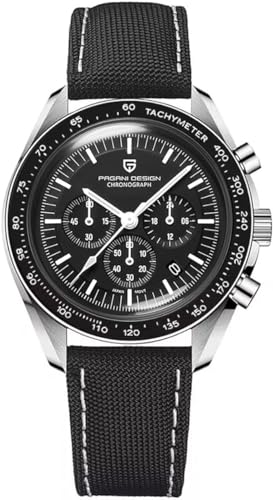 LACZ DENTON Pagani Design PD1701V3 Men's Watches Quartz Men Chronograph Stainless Steel Sports Watches for Mens Waterproof Watches Japan VK63 Movement…