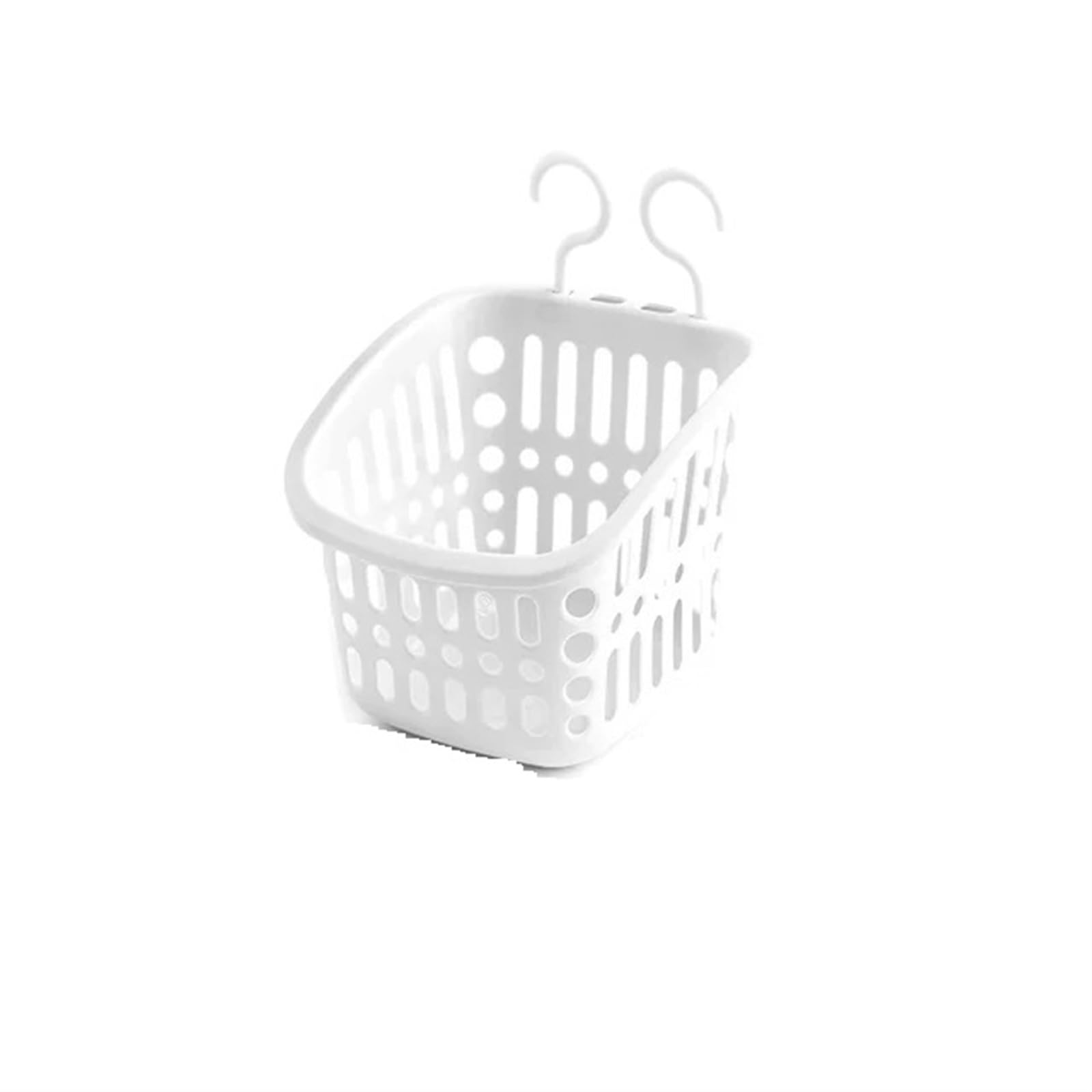 DVMSIEF Shower Caddy Bathroom Hanging Basket Plastic Shower With Hook Kitchen Fruit Vegetable Baskets Home Storage Organizer