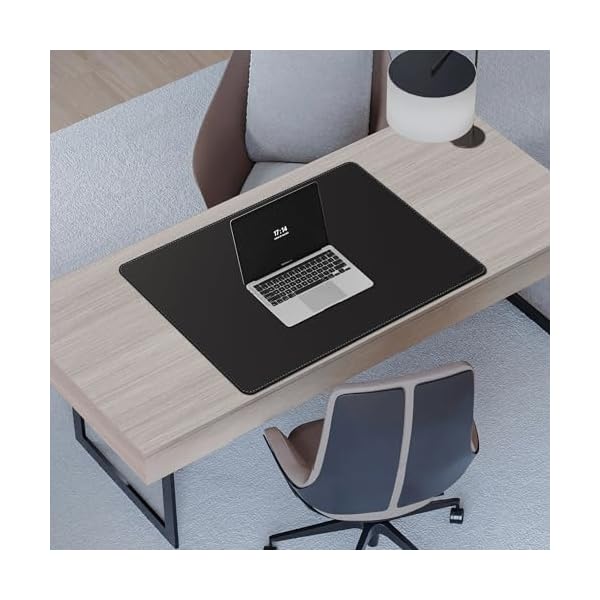 CENNBIE 100x50cm Desk Pads Artificial Leather Laptop Mat, Perfect Desk Mate for Office and Home, Rectangular, Large - Image 5