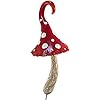 4 Funghi Portafortuna In Ceramica Per Giardino – Decorazioni Colorate A Forma Di Fungo Con Indicatore Di Umidità (Altezza 12 Cm) - 2