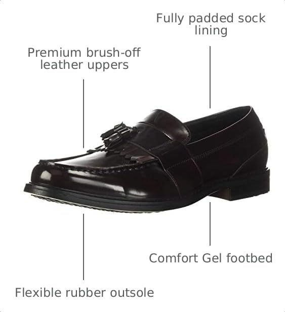 Image of Nunn Bush Men's Keaton Kiltie Tassel Slip-on Loafer