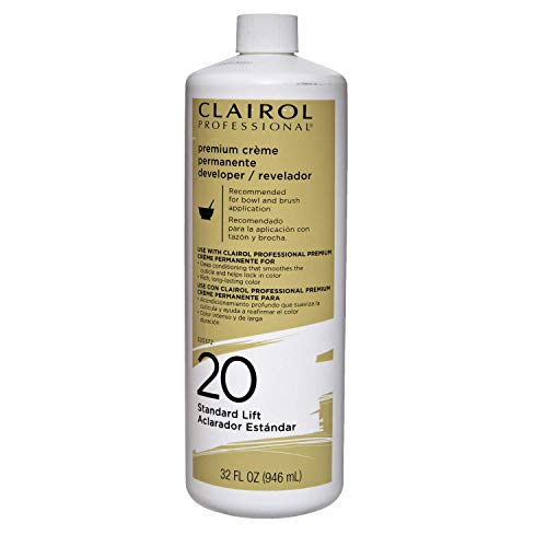 Clairol Professional Premium Creme 20, Volume Developer, 32 Ounce