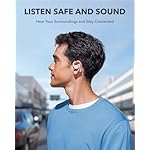 Soundcore by Anker, AeroFit Open-Ear Headphones, Ultra Comfort, Snug Fit, Ergonomic Ear Hook, Balanced Sound, IPX7 Waterproof, 42H Playtime, Bluetooth 5.3, App Control, Clear Calls, Wireless Earbuds - Image 3