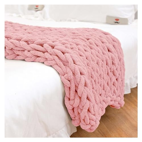 Couverture tricot pour le lit et decoration interieure cocooning - 3