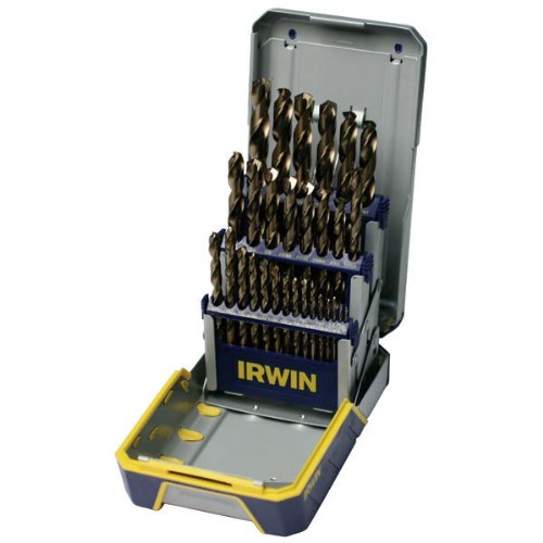 29 PIECE DRILL BIT SET COBALT CASE M42
