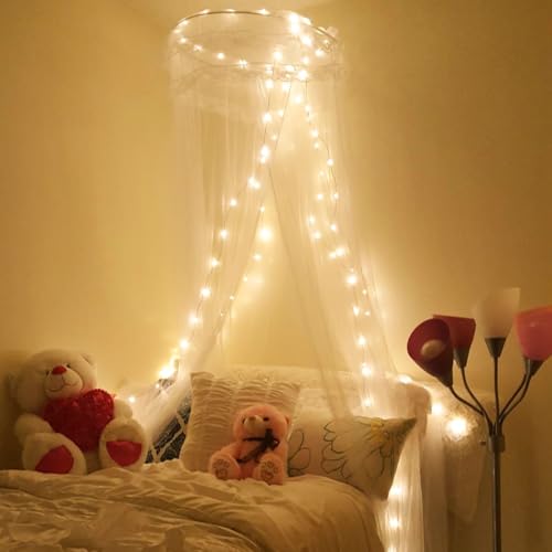 Lepro Fairy Lights Plug in, 10m 100 LED Copper Wire Fairy Lights, 33ft Warm White Christmas Tree Lights, Fairy String Lights Mains Powered for Christmas Decorations, Bedroom, Party, Wedding and More - Image 5