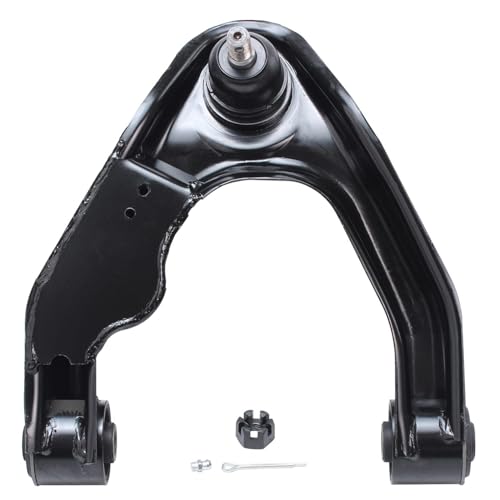 Image of Detroit Axle - 4pc Front End Control Arms for 2000-2004 Nissan Frontier Xterra Lower & Upper Control Arms w /Ball Joints 2001 2002 2003 Replacement
