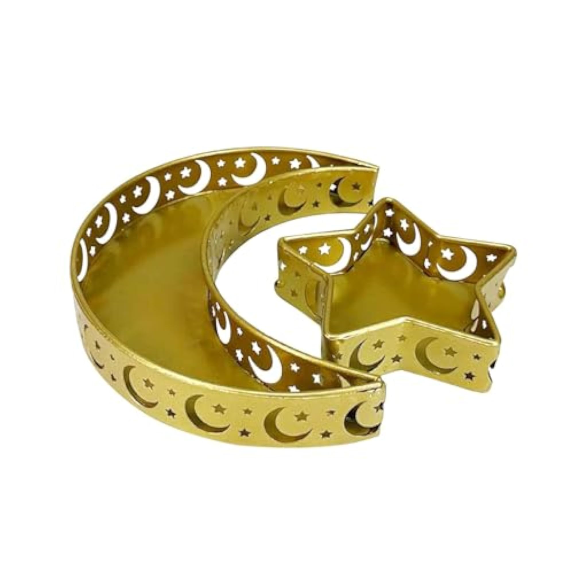 Eid Moon Star Dinner Plate Tray