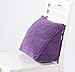 HYYY Modernen Dreieckige Keil Kissen,Waschbare Abdeckung Heaboard Bettkissen,Volltonfarbe Heaboard Bettkissen,Schlafzimmer Bett,Purple-20 * 36 * 40cm
