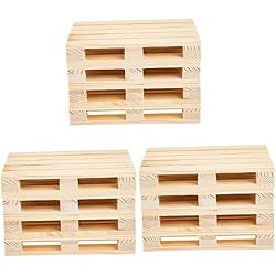 Macetero Interior Madera Didiseaon 12 Piezas De Madera Base De Maceta Soporte De Exhibición De Madera Maceta Al Aire Soportes En L Para Estantes Soporte De Maceta Base De Adorno Maceteros De Interior Base De