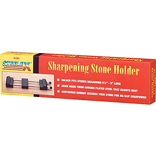 Steelex - D1091-Brk D1091 Sharpening Stone Holder, 1.5 Pounds, Black #TOP2