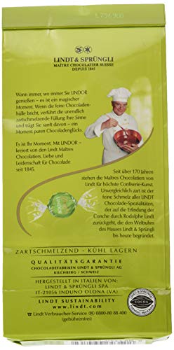 Lindt Schokolade LINDOR Kugeln Pistazie, Promotion | 137 g Beutel | ca. 10 Kugeln Vollmilchschokolade mit… – Bild 3