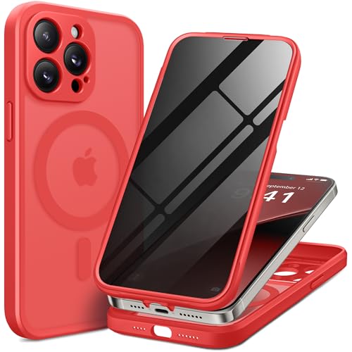 BERFY for iPhone 14 Pro Max Case, Compatible with Magsafe,Red by BERFY - Used condition - CA$28.61