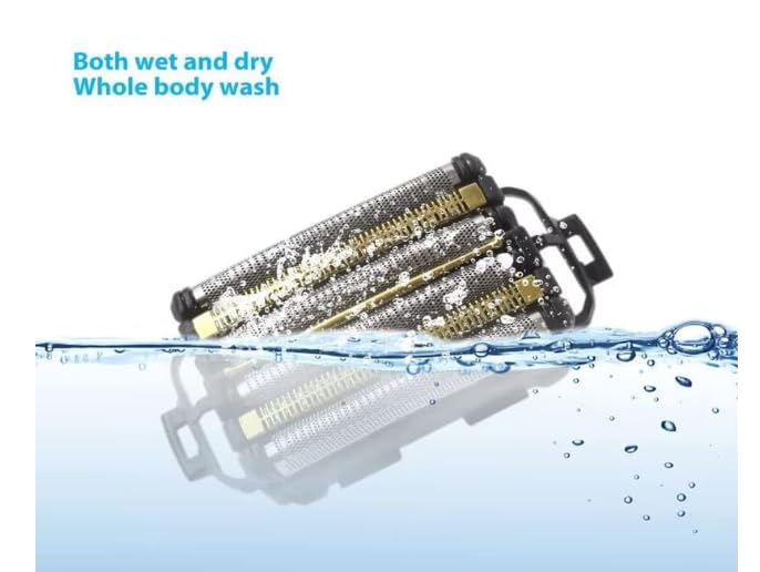 for Panasonic ARC6 Electric Razor for Men Face, Wet & Dry Shavers for Men with Foil Shaver, Pop-up Trimmer, Ultra-Fast 6-Blade, 22D Flexible Pivoting Head - ES-LS8A-K ES-LS9A-K (Black)