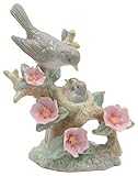 Cosmos Gifts 96404 Robin Family with Wild Rose, Green